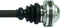 SKF VKJC 5204 - Aandrijfas