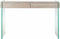 Bijzettafel DKD Home Decor Kristal Natuurlijk Hout Transparant 120 x 40 x 76 cm Hout MDF