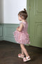 Le Chic SYMMILA C212-7814 - Meisjes Jurk - Petticoat met bloemblaadjes - Maat 92 (2023)