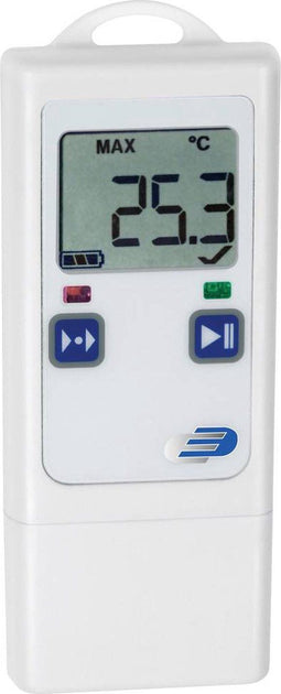 TFA Dostmann 31.1065.02 Datenlogger für Temperatur und externen Sensor LOG40 Temperatuur datalogger Kalibratie (ISO) Te