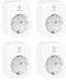 WOOX R6118 4 PACK - Smart Plug - Energy Monitoring - Alexa & Google Assistant - No Hub Required