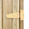 vidaXL - Tuinschuur - 163x50x171 - cm - geïmpregneerd - grenenhout