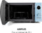 Klarstein Fine Dinesty - 2in1-magnetron - 23L 1000W 12 programma's - crème