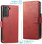 iMoshion Hoesje Geschikt voor Samsung Galaxy S21 Plus Hoesje Met Pasjeshouder - iMoshion Luxe Bookcase - Rood
