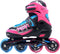 Move Fast Inlineskates - Maat 38-41 - Unisex - roze/zwart/blauw