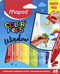 Maped Color’Peps Raamstiften met Doekje 6 Kleuren