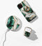 iDeal of Sweden iPhone 13 - Backcover - Glanzende coating - Meerkleurig Golden Jade Marble