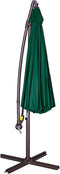 Feel Furniture - Toscano - Banana parasol - Donkergroen