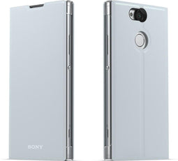 Sony Xperia XA2 - Style Cover Stand SCSH10 - Auto-wake functie - Zilver