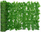 vidaXL - Balkonscherm - met - groene - bladeren - 200x75 - cm