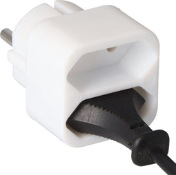 Multistekker 2x Euro wit