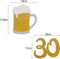 30e Verjaardag slingers, decoratie, Cheers & beers, feest