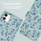 iMoshion Hoesje Geschikt voor iPhone 11 Hoesje Met Pasjeshouder - iMoshion Design Bookcase smartphone - Blauw / Blue Flowers