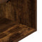 vidaXL - Nachtkastjes - 2 - st - met - lade - 35x34x66,5 - cm - gerookt - eikenkleurig