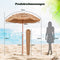 Coast Parasol - Kantelbaar - Hawaï - Ø155cm - Bruin