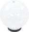 vidaXL LED-bollampen 4 st rond 20 cm PMMA