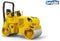 Bruder - Caterpillar Asphalt Drum Compactor - Realistisch ontwerp - Geel