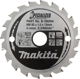 Makita B-09195 - Cirkelzaagblad voor Hout - Ø 190mm Asgat 30mm 24T