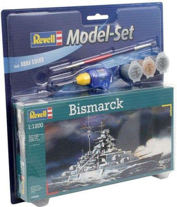 1:1200 Revell 65802 Bismarck Ship - Model Set Plastic Modelbouwpakket