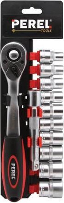 1/2" Ratelsleutel Met Doppenset - 12 St.