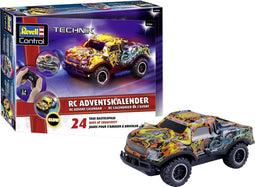 1:22 Revell 01056 RC Auto "De Ultieme Kerstrijder" - Adventskalender RC Plastic Modelbouwpakket