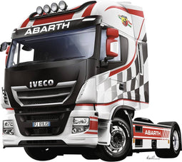 1:24 Italeri 3934 Iveco HI-WAY E5 Abarth Plastic Modelbouwpakket