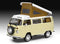 1:24 Revell 07676 Volkswagen VW T2 Camper Bus - Easy Click System Plastic Modelbouwpakket