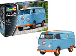 1:24 Revell 07726 Volkswagen T1 Panel Bus "Gulf" Plastic Modelbouwpakket