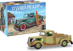 1:25 Revell 14516 1937 Ford Pickup with surfboard 2N1 Plastic Modelbouwpakket