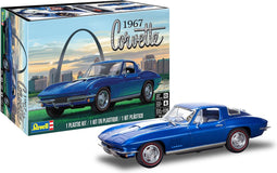 1:25 Revell 14517 1967 Corvette Coupe Car Plastic Modelbouwpakket