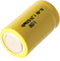 1 / 2AA-batterij met 1,2 volt spanning en 600 mAh capaciteit, 25,5 x 14,5 mm