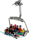 1:32 Jaegerndorfer 54500 Figuren Zittend met Snowboards - 6 stuks Kabelbaan accessoires