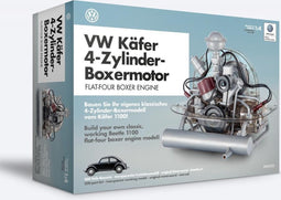 1:4 Franzis 67038 Volkswagen Beetle 4-Cylinder Boxer Engine Kit Plastic Modelbouwpakket