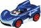 1:43 Carrera P&S Sonic the Hedgehog - Sonic Speed Star - Pull-Back Terugtrekauto