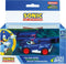 1:43 Carrera P&S Sonic the Hedgehog - Sonic Speed Star - Pull-Back Terugtrekauto