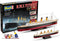 1:700 & 1:1200 Revell 05727 R.M.S. Titanic (1 ship each scale!) - Gift Set Plastic Modelbouwpakket