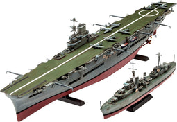 1:720 Revell 05149 HMS Ark Royal & Tribal Class Destroyer Plastic Modelbouwpakket