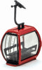 1:87 Jaegerndorfer 82101 Gondel Omega V Rood H0 Miniatuur Model
