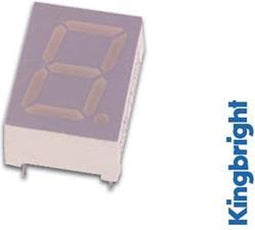 1-DIGIT DISPLAY 10mm GEMEENSCHAPPELIJKE ANODE SUPERROOD (SA39-11EWA)