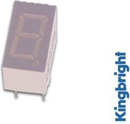 1-DIGIT DISPLAY 9mm GEMEENSCHAPPELIJKE KATHODE SUPERROOD (SC36-11EWA)