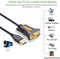 1 Meter USB 2.0 to DB9 Adapter Cable