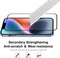 1 STKS ENKAY 0.26mm 9H 2.5D gehard glasfilm voor iPhone 14