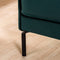 1 zits fauteuil, stof Fashion Velvet, F610 groen