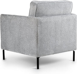 1 zits fauteuil, stof Heaven, H311 grijs