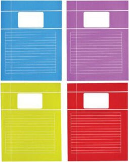 10 A5 Schriften gelinieerd 80blz assorti
