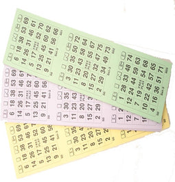 10 Bingoblokken 100X3Krt 1-75 75BT01