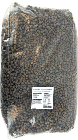 10 kg Excellent budget extruded adult lamb / rice hondenvoer