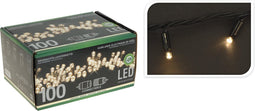 10 meter Kerstverlichting 100 LED's - Starterset - Warm Wit