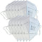10 pieces FFP2 protective mask 5-layer without valve, weekly ration, certified according to DIN EN14