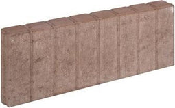 10 stuks! Blokjesband bruin 6x20x50 cm